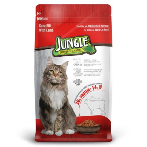 Jungle Adult Lamb Cat Dry Food 1.5kg