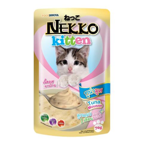 Nekko Kitten Pouch Tuna Mousse 70g