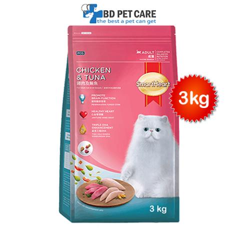 Smartheart Cat Food Chicken and Tuna 3kg