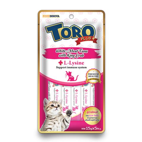 Toro Plus+ White Meat Tuna with King Crab 15g (5pcs)